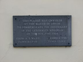 Greenwich Meridian Marker; England; Lincolnshire; Louth